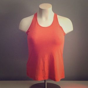 Nike Orange Racerback Tank- Large Like New